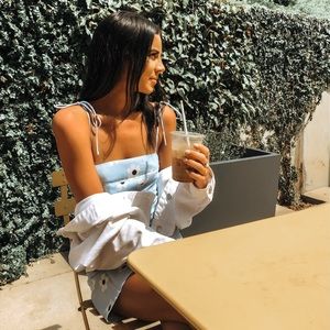 Baby Blue Mini Dress *Worn Once*